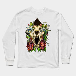 Skull & Flowers Long Sleeve T-Shirt